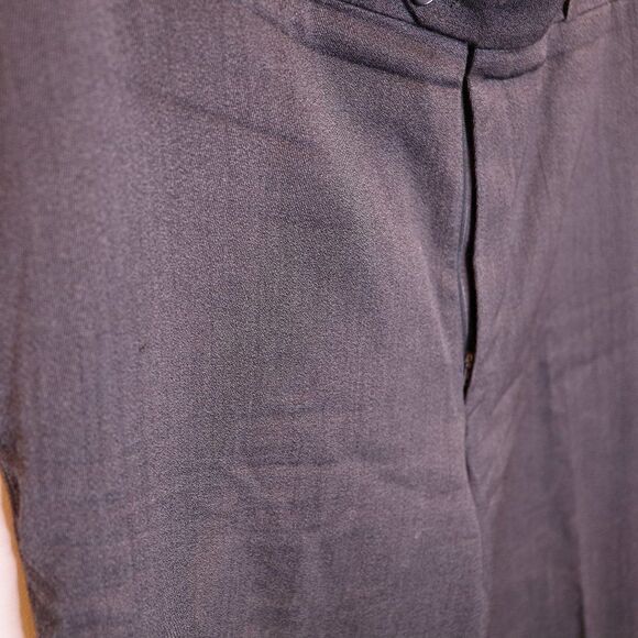 Alfred Sung Grey Tapered Dress Pants Sz 16 - Picture 5 of 5